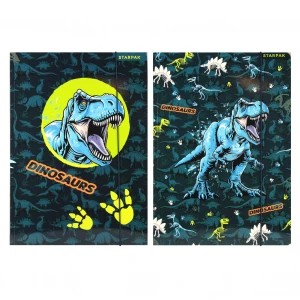 Teczka z gumką A4 Dino Glow STARPAK 559701