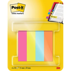 Notes samoprzylepny 4 bloczki 12,7X44,4 50 kartek 4 kolory POST-IT  670/4 B/C