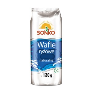 Wafle ryżowe naturalne SONKO 130 g