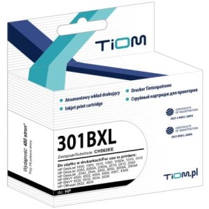 Tusz HP 301XL czarny Ti-H301BKXL zamiennik TIOM 480 stron