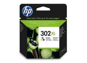 Tusz HP 302XL kolorowy F6U67AE oryginalny 330 stron