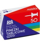 Pinezki tablicowe GRAND 50 szt. w pudełku kartonowym