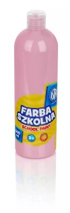 Farby szkolne w butelce 500 ml różowy jasny ASTRA 301112008