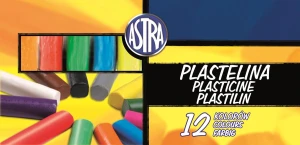 Plastelina Astra 12 kolorów