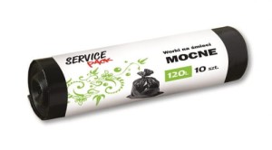 Worki na śmieci 120 l.  10 szt./opak. STELLA