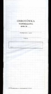 Obrotówka materiałowa