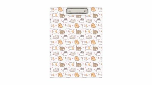 CLIPBOARD A4 TECZKA PCV KITTENS B-FOL