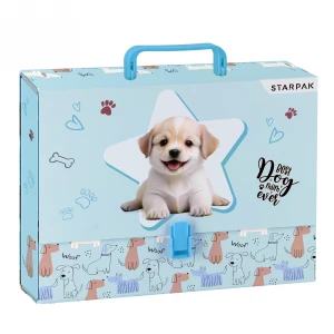 Teczka z rączką A4/50mm Cuties Doggy  STARPAK 559322