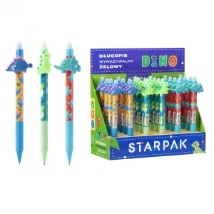 Długopis ścieralny automatyczny 0.7 Dino A 24szt. STARPAK 552674