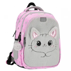 Plecak szkolny Kitty pluszowy STARPAK 550849