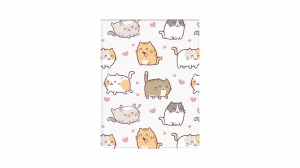 Okładka na dokumenty ucznia pion z nadrukiem kittens BIURFOL OD-21-35