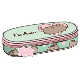 Piórnik saszetka owalny 1 zamek 1 klapka Pusheen Mint ST.MAJEWSKI 679537