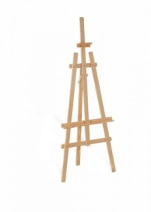 Sztaluga drewniana sosnowa 150 cm z trójnogiem HOBART