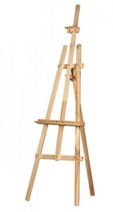 Sztaluga drewniana sosnowa 180 cm z trójnogiem HOBART