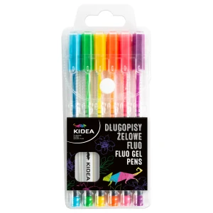 DLUGOPIS GEL 6KOL FLUO DERF KIDEA ETUI