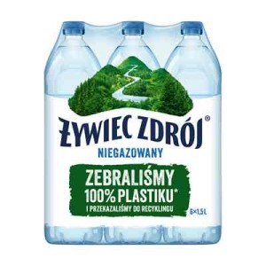 Woda Żywiec Zdrój niegazowana 1.5 l / 6 szt.