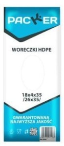 Woreczki foliowe HDPE 26 x35 cm 700 szt. /opak.