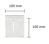 Torebki strunowe 100 x 100 mm 100 szt.