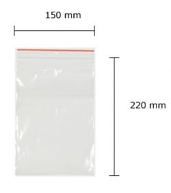 Torebki strunowe 150 x 220 mm 100 szt.