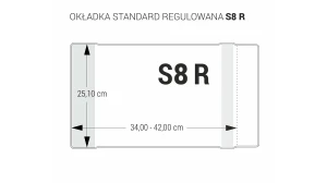 Okładka regulowana bezbarwna S8-251 BIURFOL OZB-59