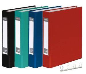 Segregator A5/40 mm 4 ringi zielony VauPe