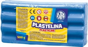 Plastelina ASTRA 0,5 kg niebieska