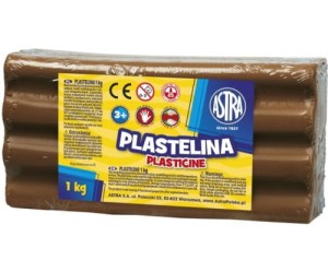 Plastelina ASTRA 1 kg brązowa