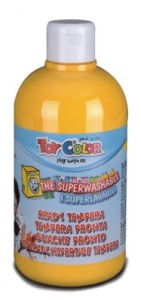 Farby tempera TOY COLOR 1000 ml żółty ciemny HOBART