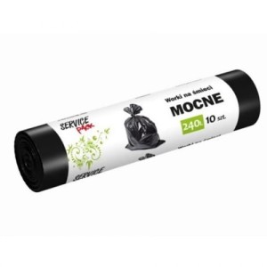 Worki na śmieci 240 l.  10 szt./opak. STELLA