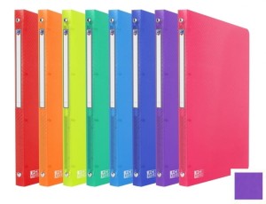 Segregator miękki plastikowy A4 OXFORD URBAN fioletowy