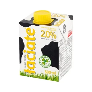 Mleko Łaciate 0.5 litra   2.0% - opakowanie 8 szt.