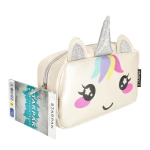 Piórnik saszetka 1zamek srebrny Unicorn STARPAK 472163