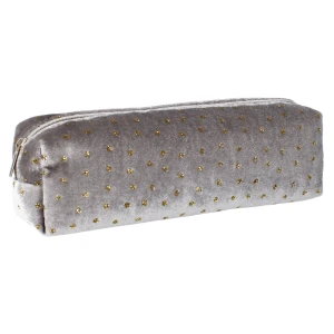 Piórnik tuba kwadratowa Grey Cristal STARPAK 490730