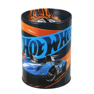 Skarbonka metalowa okrągła Hot Wheels STARPAK 374469