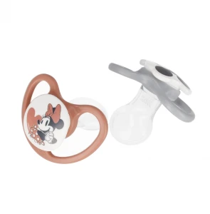 NUK Smoczek uspokajający silikonowy 18-36m Space Disney Miki różowy op.2 szt. 10177176