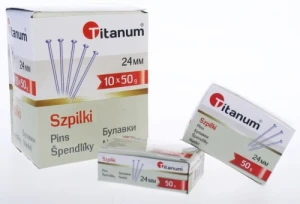 Szpilki metalowe 24 50 g SDM 65135
