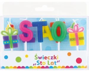 SWIECZKI PIKERY STO LAT OP10SZT GO WB