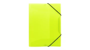 TECZKA Z GUMKA PP A4 NEON ZOL B-FOL FOL