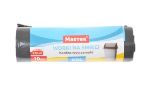 Worki na śmieci 60l op10szt czarne 043 IKA 0295