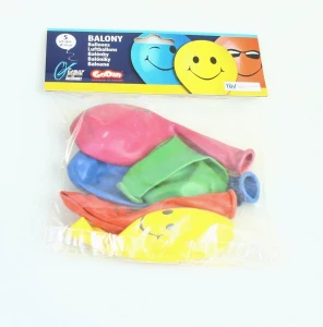 Balon dekoracyjny EMOTY kol mix GO PBH OP5SZT