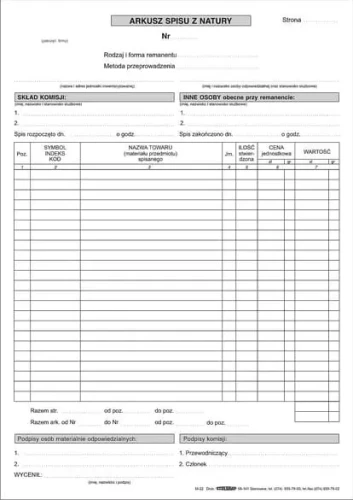 Przewodnik po niezbędnych drukach magazynowych